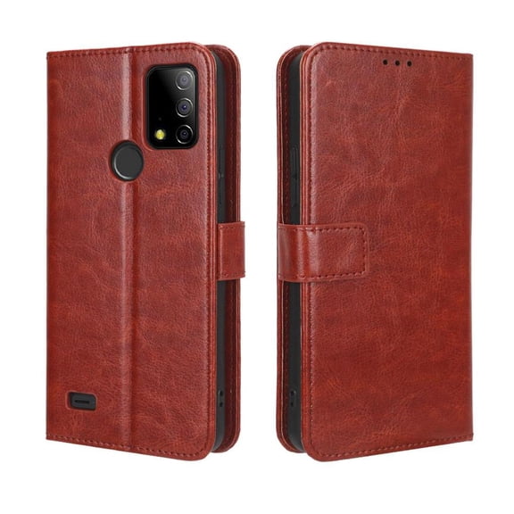 Flip Case for Vodafone Smart T23 All-in-One Wallet Multifunctional Folio Flip Cover with Card Holder and Detachable Wrist Strap