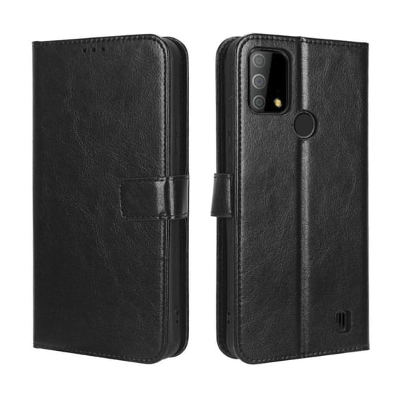 Flip Case for Vodafone Smart V22 All-in-One Wallet Multifunctional Folio Flip Cover with Card Holder and Detachable Wrist Strap