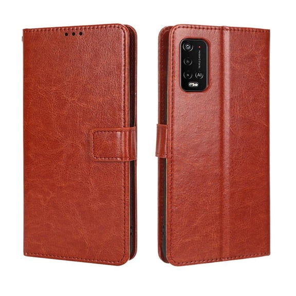 Flip Case for Wiko Power U20/U10 All-in-One Wallet Multifunctional Folio Flip Cover with Card Holder and Detachable Wrist Strap