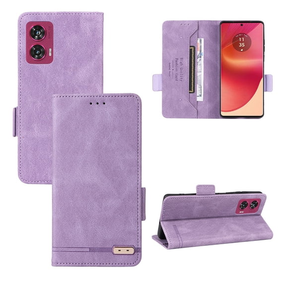 Flip Case for Wiko Y82 Cover Magnetic Wallet with Buckle Card Holder Kickstand