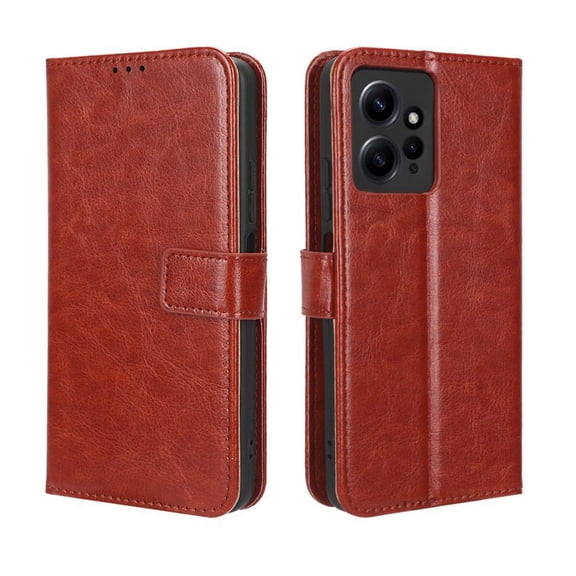 Flip Case for Xiaomi Note 12 4G All-in-One Wallet Multifunctional Folio Flip Cover with Card Holder and Detachable Wrist Strap