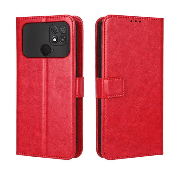 Flip Case for Xiaomi POCO C40 All-in-One Wallet Multifunctional Folio Flip Cover with Card Holder and Detachable Wrist Strap