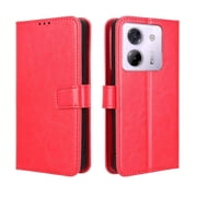 Flip Case for Xiaomi Poco M7 Pro 5G/Redmi Note 14 4G All-in-One Wallet Multifunctional Folio Flip Cover with Card Holder and Detachable Wrist Strap