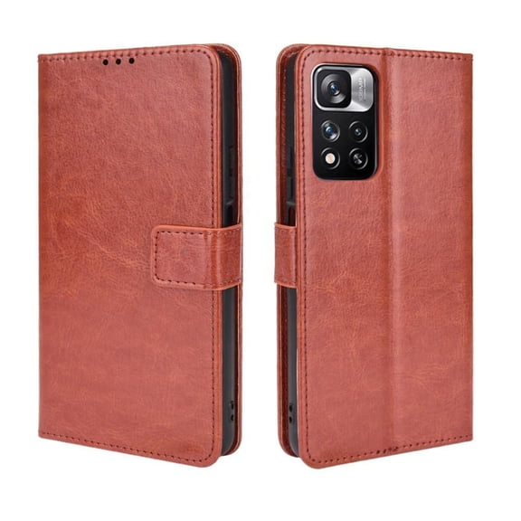 Flip Case for Xiaomi Poco X4 NFC All-in-One Wallet Multifunctional Folio Flip Cover with Card Holder and Detachable Wrist Strap