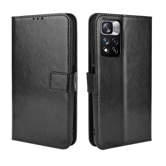 Flip Case for Xiaomi Poco X4 NFC All-in-One Wallet Multifunctional Folio Flip Cover with Card Holder and Detachable Wrist Strap