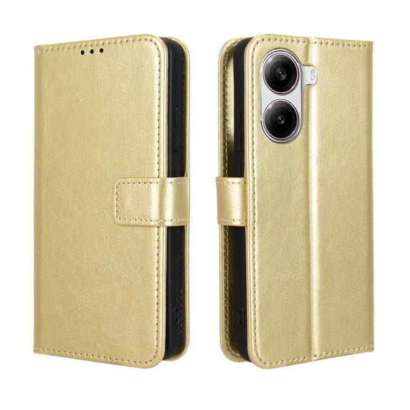 Flip Case for Xiaomi Poco X7 Pro 5G/Redmi Turbo 4 5G All-in-One Wallet Multifunctional Folio Flip Cover with Card Holder and Detachable Wrist Strap