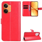Flip Case for Xiaomi Poco X8 Pro Max All-in-One Wallet Multifunctional Folio Flip Cover with Card Holder and Detachable Wrist Strap