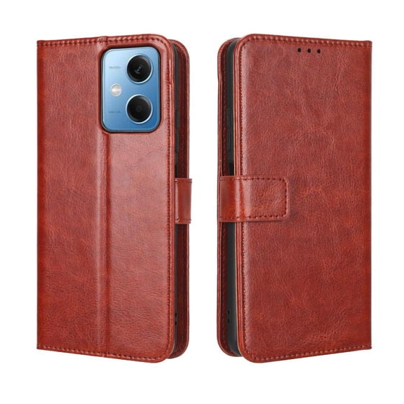 Flip Case for Xiaomi Redmi Note 12 5G All-in-One Wallet Multifunctional Folio Flip Cover with Card Holder and Detachable Wrist Strap