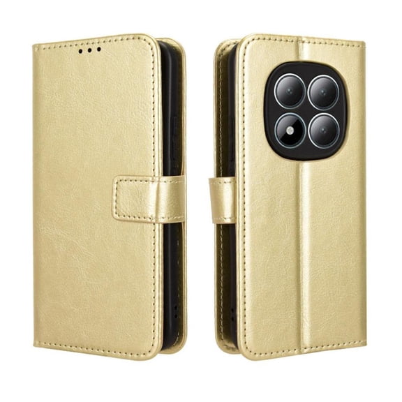 Flip Case for Xiaomi Redmi Note 15 Pro 4G All-in-One Wallet Multifunctional Folio Flip Cover with Card Holder and Detachable Wrist Strap