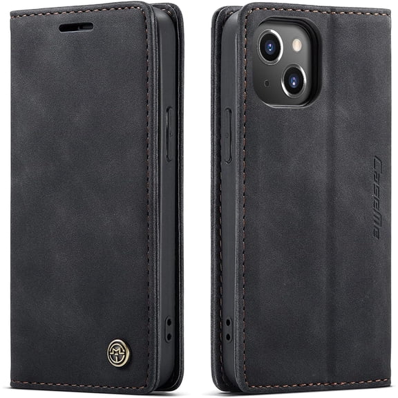 Flip Case for iPhone 13 Mini,Leather Wallet Case Classic Design with Card Slot and Magnetic Closure Flip Fold Case for iPhone 13 Mini 5.4 inch 2021