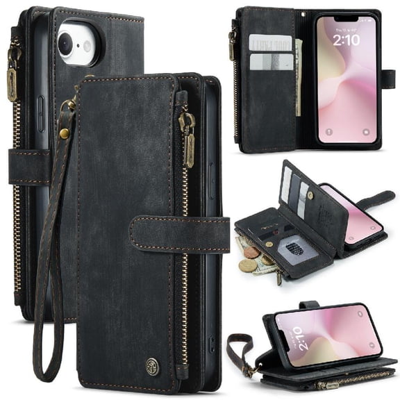 Flip Case for iphone 16e Drivers License Card Slots Drivers License Card Slots with Card Holder