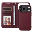 thumbnail image 1 of Flip Case for iphone 17 Pro Max Wallet Flip Cover Wireless Charging Rfid Blocking Detachable Design, 1 of 5