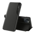 thumbnail image 1 of Flip Case for iPhone 15 Plus - PU Leather Business Case with Full Body Protection, Kickstand, Smart Clear View Window, Shockproof, Slim Cover for iPhone 15 Plus - Black, 1 of 6