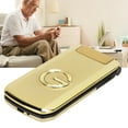 thumbnail image 1 of Flip Cell Phone, Big Font Dual Card Dual Standby Gold Senior Flip Phone  For Daily Life, 1 of 7
