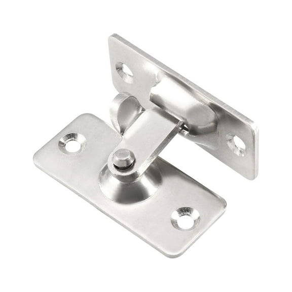 Flip Door Latch 201 Stainless Steel 44x30mm 90 Degree Gate Latch Bar Latch Hasp Sliding Lock