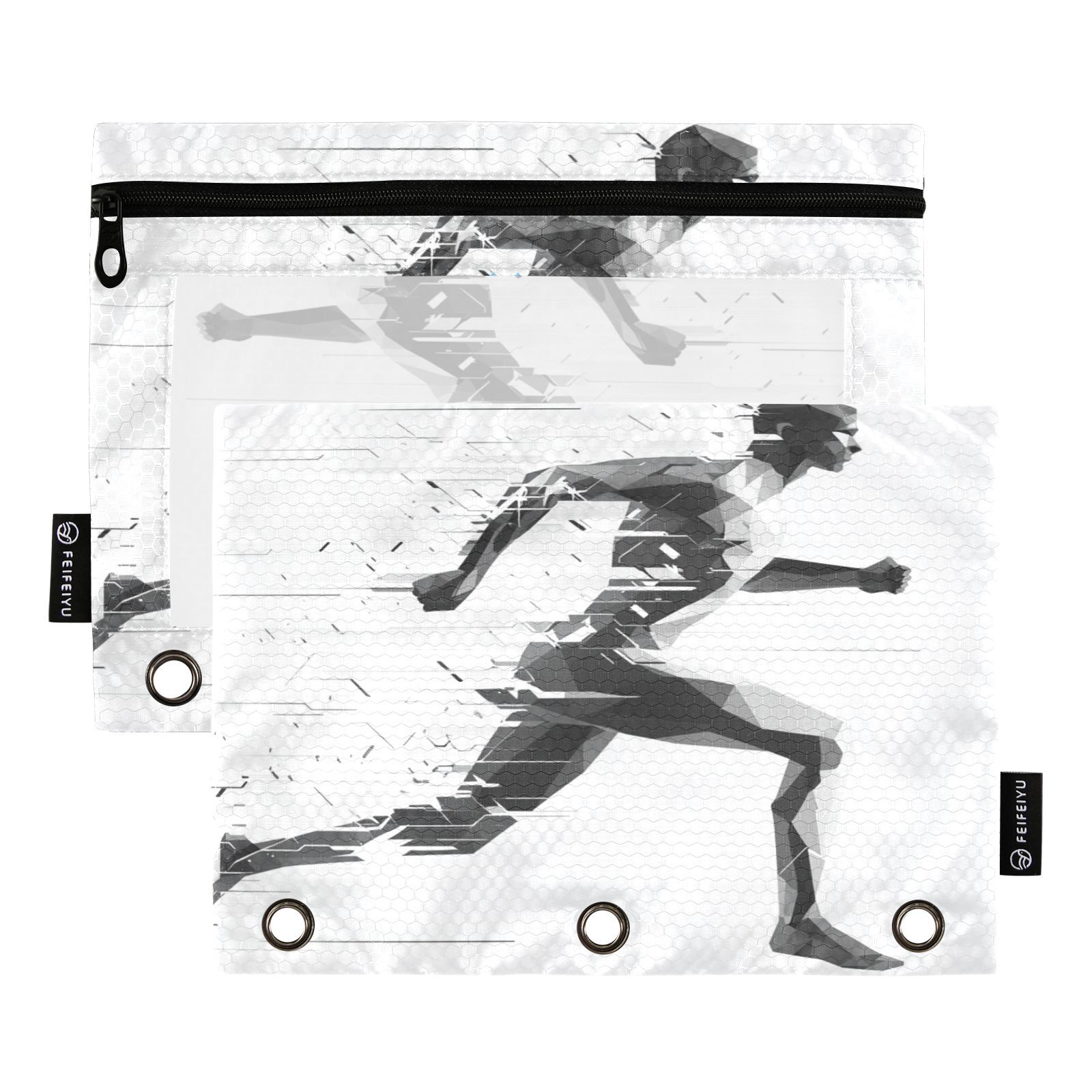 Flip File Folder Binder Pouches Set of 2 Water Resistant Durable ...