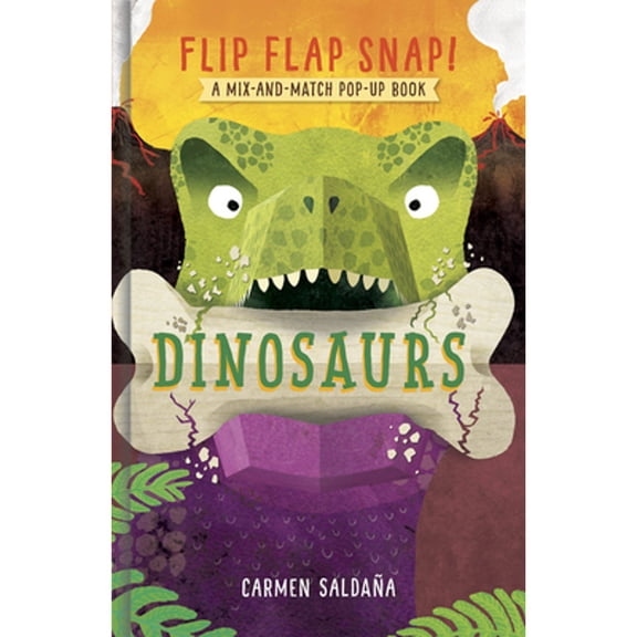 Pre-Owned Flip Flap Snap! Dinosaurs: A Pop-Up Board Book, 9781419750816, 141975081X, Paperback,