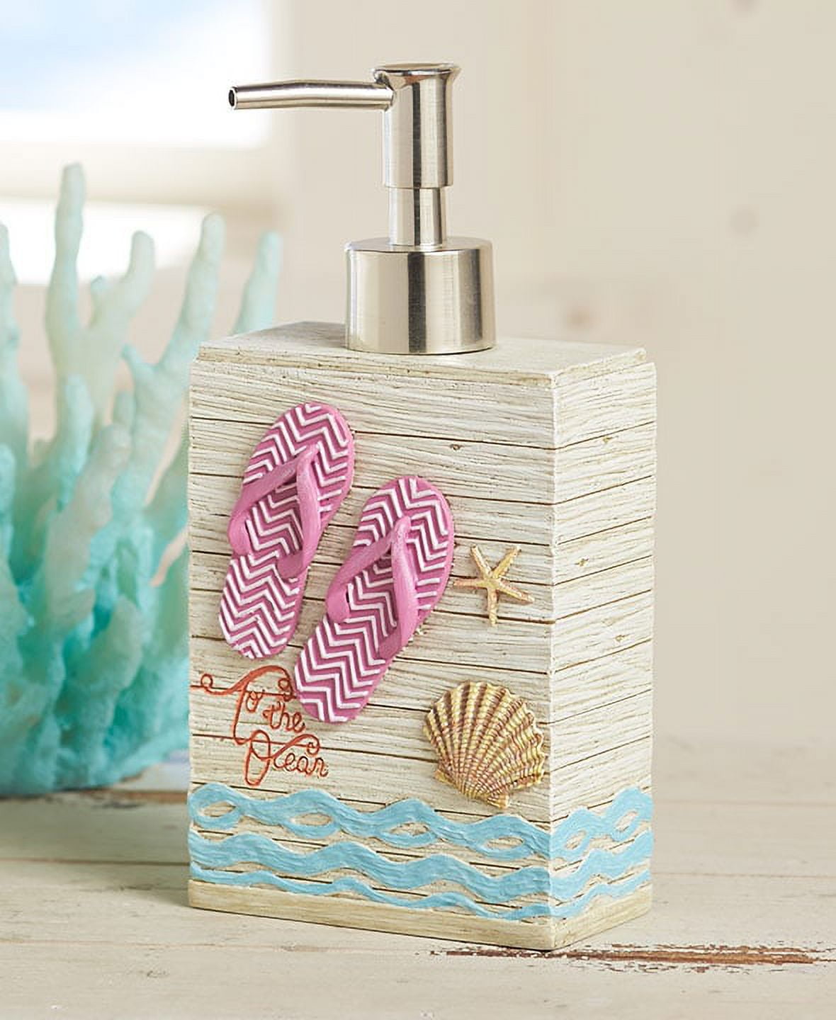 Beach soap dispenser