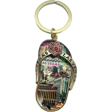 Flip Flop Las Vegas Keychains