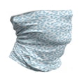 thumbnail image 1 of Flip Flop Neck Gaiter, Slipper Theme Summer, Unisex, Pale Blue and White, by Ambesonne, 1 of 1
