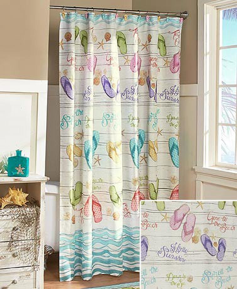 FlipFlops Bathroom Collection , Shower Curtain