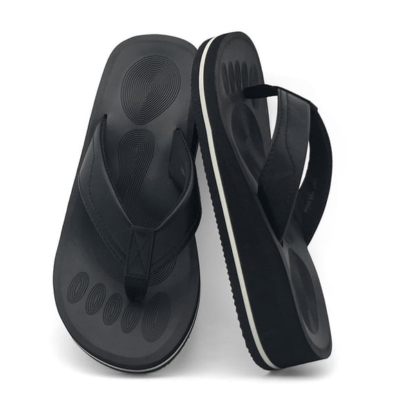Flip Flops For Women with Arch Support Comfortable Foam Yoga Mat Orthopedic Sandals Lightweight Womens Flip-Flop