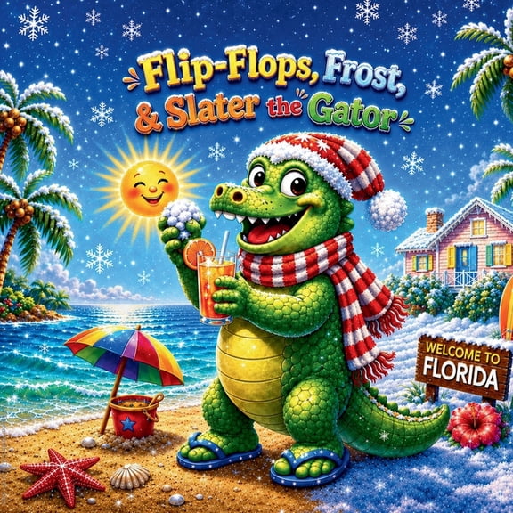 Flip-Flops, Frost, & Slater the Gator, (Paperback)