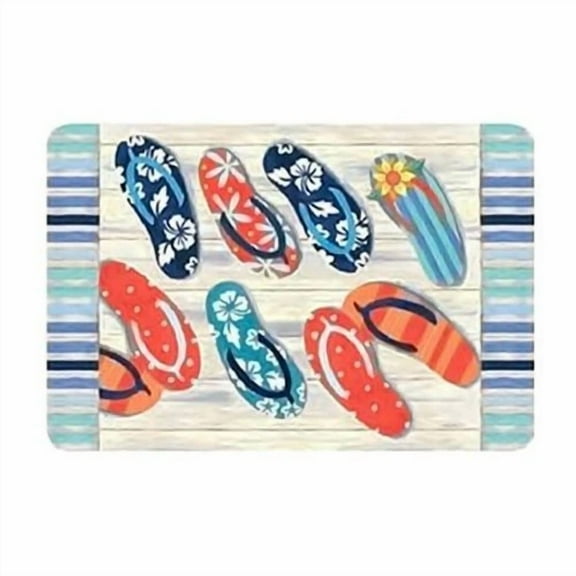Flip Flops Kitchen Placemat "Beach Bummin" - R1469