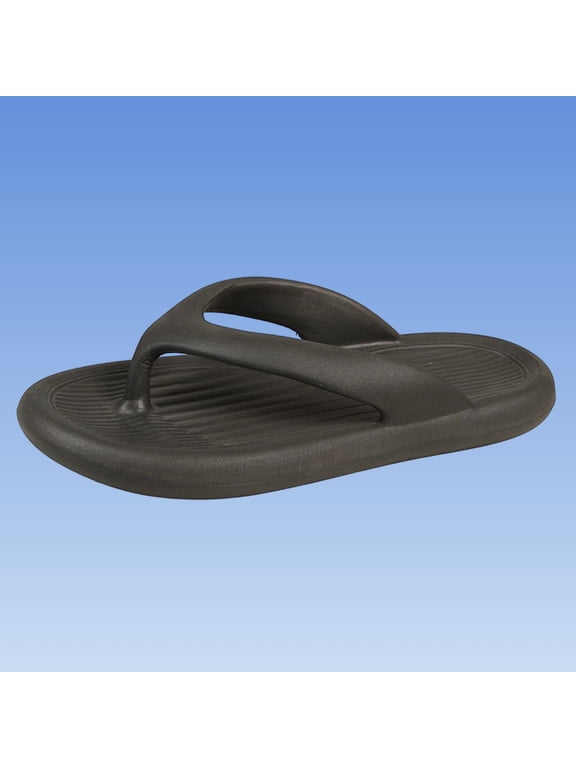 Flip Flops For Men And Women Summer Beach Vacation Sandals Toe Post Shower Slippers Outdoor Pool Travel Casual Comfort Footwear Post Swim Comfort Black 7.5-8.5