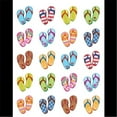 thumbnail image 1 of Flip Flops Stickers, 1 of 1