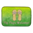 thumbnail image 1 of Flip Flops Welcome Dish Drying Mat, 1 of 7