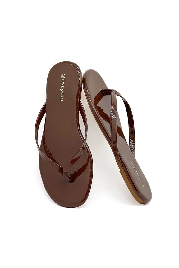 Flip Flops for Women Thong Flat Sandals Lightweight Minimalist Non-Slip Memory Foam Sole Open Toe Casual Vacation Daily Essentials Classic Beach Slippers