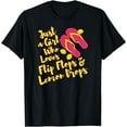 thumbnail image 1 of Flip Flops and Lemon Drops Summer Palms Lemon Drop Martini T-Shirt, 1 of 4