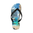 thumbnail image 1 of Flip Flops for Beach Rubber Shower Shoes Basic Thong Sandals Made in USA, 1 of 3