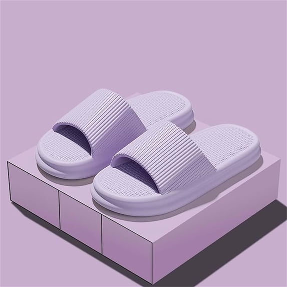 Flip Flops for Men Slip On Arch Support Pillow Shower Indoor Slides Bathroom Ultimate Comfort Lightweight Thick Sole Open Toe House Shoes for Men