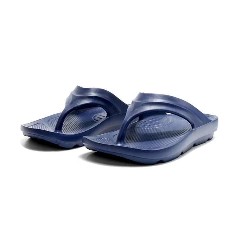 Men\'s Blue Fashion Arch Support Flip Flops Comfort Orthotic Thong Sandal Shoes Arch Support Flip Flops - Classic - Royal Blue – Archies  main image 2