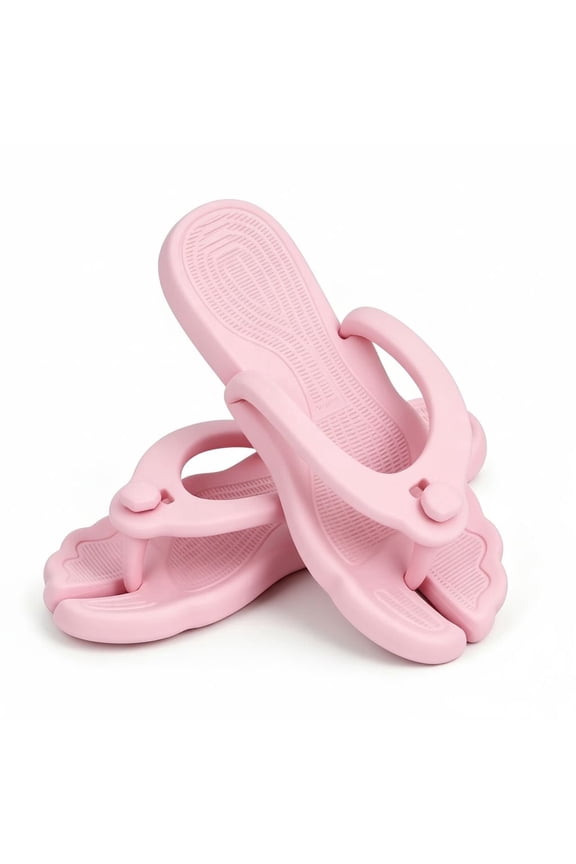 Flip Flops for Women & Men: Foldable, Lightweight, Non-Slip & Quick-Dry Travel Sandals for Shower, Beach, Camp & Bathroom
