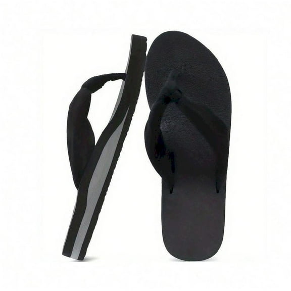Flip-Flops for Women with Soft Yoga Mat Support, Arch Support Summer Beach Walking Thong Sandals Slip-On for Indoor and Outdoor Use
