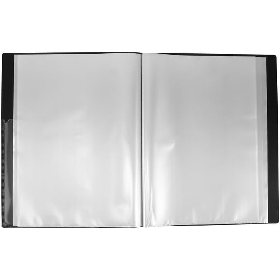 Flip Folio Marching Band Music Files Holder Storage Notes Piano Book Black