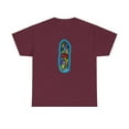 thumbnail image 1 of Flip Geoff Rowley Monster Party Skateboard 2000s Vintage Classic T Shirt Print - Maroon / XL, 1 of 5