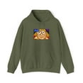 thumbnail image 1 of Flip Hippie Bad Acid Trip 2 Skateboard 2000s Vintage Classic Rare Hoodie Print - 5XL / Military Green, 1 of 5