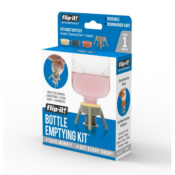 Flip-It! Bottle Emptying Kit, Single Pack ? Bath and Beauty