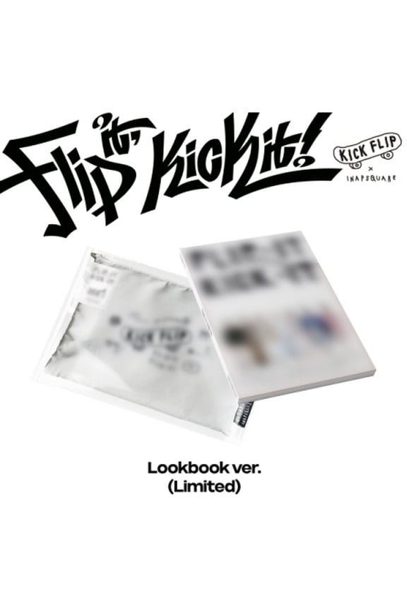Kickflip - Flip It, Kick It! - Lookbook Version - incl. Pouch, Tag, Print Photo, Sticker Pack, Bandana, Lyrics Style Poster + 2 Photocards - Music & Performance - CD