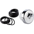 thumbnail image 1 of Whedon Products Flip-It Bathtub Drain Stopper - Chrome Finish, Multicolor, 1 of 1