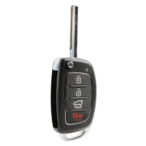 Flip Key Fob Keyless Entry Remote fits 2013-2015 Hyundai Santa Fe (95430-4Z100, TQ8-RKE-3F04)