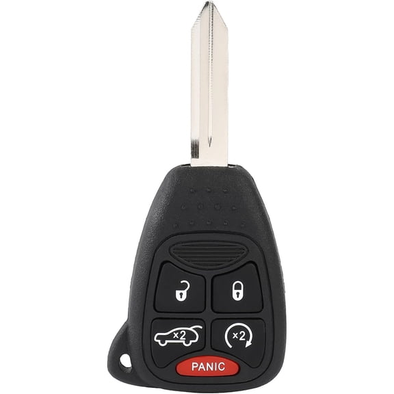 Flip Key Keyless Entry Remote Key Fob for Durango for Avenger 2006-2013 1 PCS 5 Buttons-