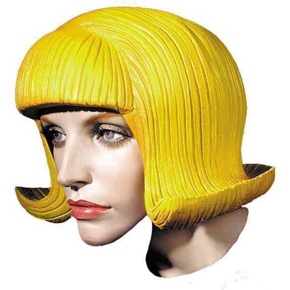 Flip Latex Rubber Wig Halloween Accessory