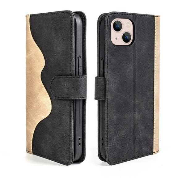 Flip Leather Wallet Mobile Phone Case for iPhone 13/iPhone 13 Pro/iPhone 13 Pro Max Full Cover Anti-slip Case with Card Slots Magnetic Kickstand Phone Holder