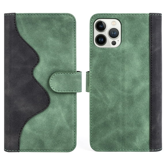 Flip Leather Wallet Mobile Phone Case for iPhone 13/iPhone 13 Pro/iPhone 13 Pro Max Full Cover Anti-slip Case with Card Slots Magnetic Kickstand Phone Holder
