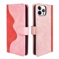 thumbnail image 1 of Flip Leather Wallet Mobile Phone Case for iPhone 13/iPhone 13 Pro/iPhone 13 Pro Max Full Cover Anti-slip Case with Card Slots Magnetic Kickstand Phone Holder, 1 of 6